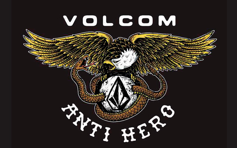 スケートボーダーのための至極のコレクション。「VOLCOM x ANTI HERO」