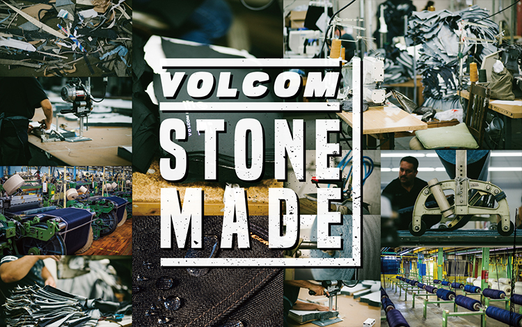 VOLCOMが打ち出すSTONE MADEという名のプロダクト