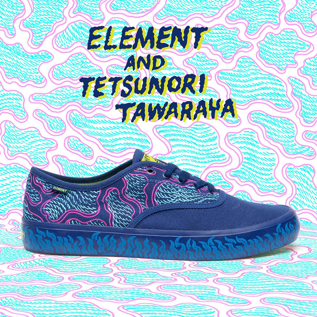 Element Skateboards x Tetsunori Tawaraya